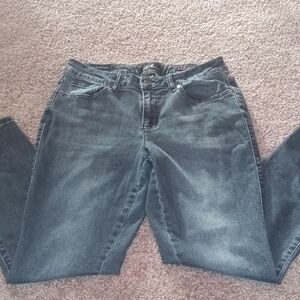 Earl Jeans Women's Dark Gray Straight Leg Jeans